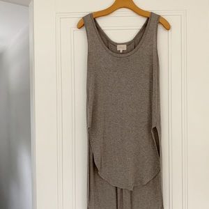 Anthropologie long tunic tank